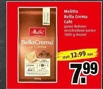 Markant Melitta Bella Crema Café Angebot