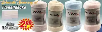 Posten Börse VIVA Flanelldecke Angebot