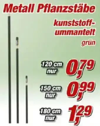 Posten Börse Metall Pflanzstäbe Angebot