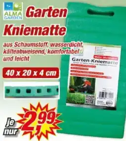 Posten Börse ALMA GARDEN Garten Kniematte Angebot