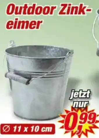 Posten Börse Outdoor Zinkeimer Angebot