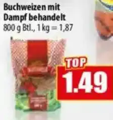 Mix Markt Buchweizen mit Dampf behandelt Angebot