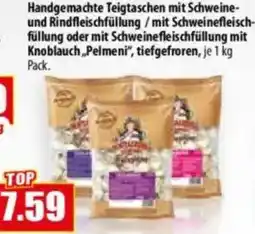 Mix Markt Handgemachte Teigtaschen Angebot