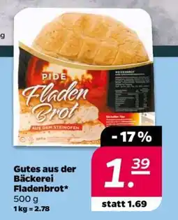 NETTO Gutes aus der Bäckerei Fladenbrot Angebot