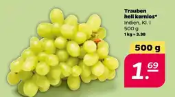 NETTO Trauben hell kernlos Angebot