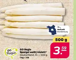 NETTO GO Regio Spargel weiß/violett Angebot