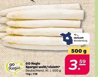 NETTO GO Regio Spargel weiß/violett Angebot