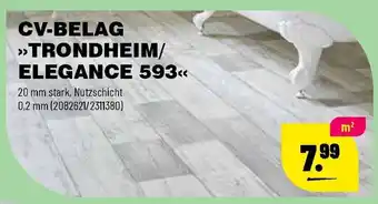 Leitermann Baumarkt CV-Belag Trondheim/Elegance 593 Angebot