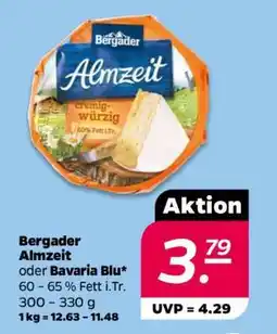 NETTO BERGADER Almzeit oder Bavaria Blu Angebot