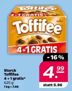 NETTO Storck Toffifee 4 + 1 gratis Angebot