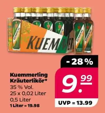 NETTO KUEMMERLING Kräuterlikör Angebot