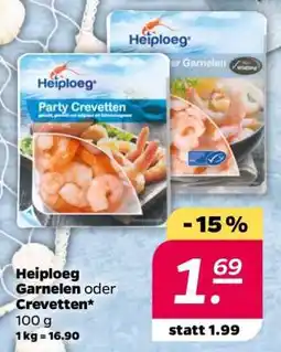 NETTO Heiploeg Garnelen oder Crevetten Angebot