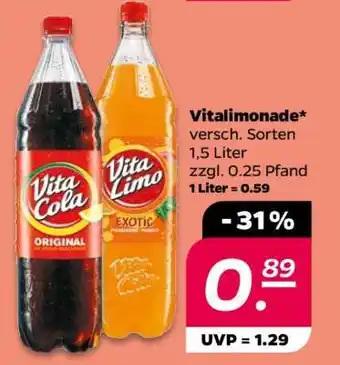 NETTO Vitalimonade Angebot
