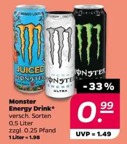 NETTO Monster energy drink Angebot