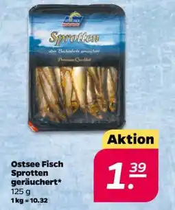 NETTO Ostsee Fisch Sprotten geräuchert Angebot