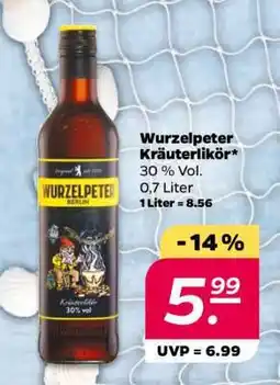 NETTO WURZELPETER Kräuterlikör Angebot