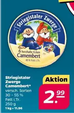 NETTO STRIEGISTALER ZWERGE Camembert Angebot