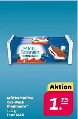 NETTO Milchschnitte 5er-Pack Blaubeere Angebot
