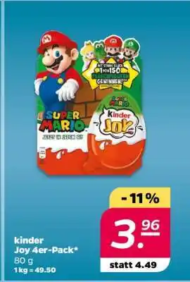 NETTO kinder Joy 4er-Pack Angebot