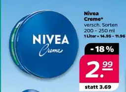 NETTO NIVEA Creme Angebot