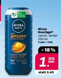 NETTO Nivea Duschgel Angebot