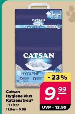 NETTO Catsan Hygiene Plus Katzenstreu Angebot