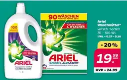 NETTO Ariel Waschmittel Angebot