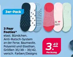 NETTO 3 Paar Footies Angebot