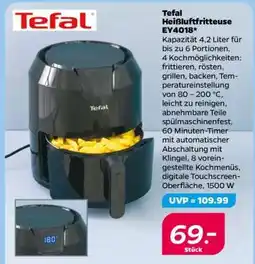 NETTO Tefal Heißluftfritteuse EY4018 Angebot