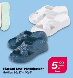 NETTO Plateau EVA-Pantoletten Angebot