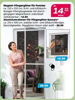 NETTO Magnet- Fliegengitter für Fenster Angebot