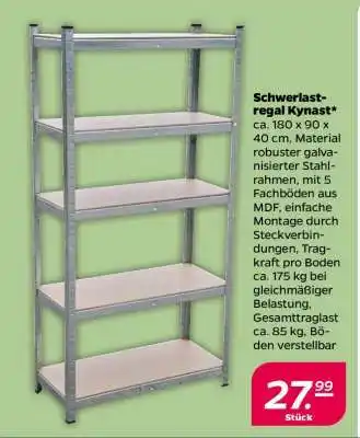 NETTO Schwerlastregal Kynast Angebot
