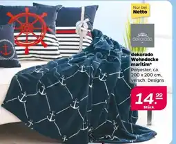 NETTO dekorado Wohndecke maritim Angebot