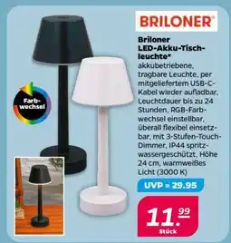 NETTO Briloner LED-Akku-Tischleuchte Angebot