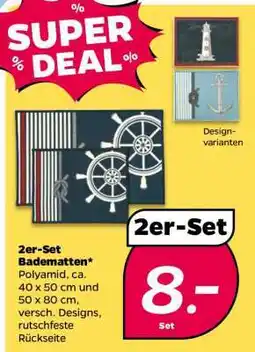 NETTO 2er-Set Badematten Angebot