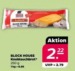 NETTO BLOCK HOUSE Knoblauchbrot Angebot