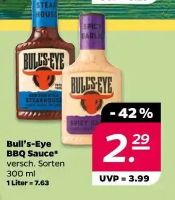 NETTO BULL'S EYE BBQ-Sauce Angebot