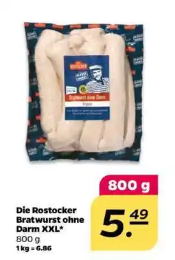 NETTO Die Rostocker Bratwurst ohne Darm XXL Angebot