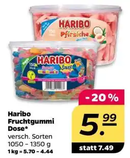NETTO Haribo Fruchtgummi Dose Angebot