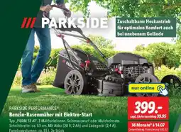 Lidl Benzin-Rasenmäher mit Elektro-Start Angebot