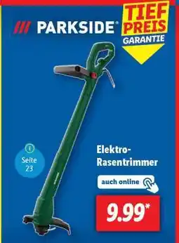 Lidl Elektro-Rasentrimmer Angebot