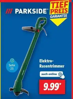 Lidl Elektro-Rasentrimmer Angebot