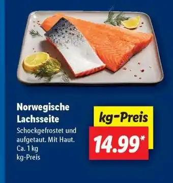 Lidl Norwegische Lachseite Angebot