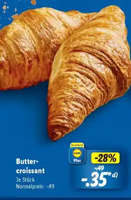 Lidl Butter- croissant Angebot