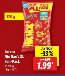 Lidl Lorenz Nic Nac's XL Fun Pack Angebot