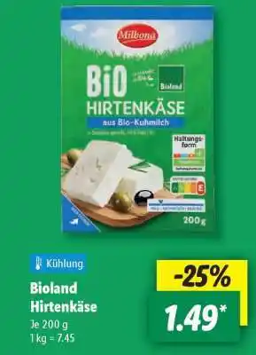 Lidl Bioland Hirtenkäse Angebot