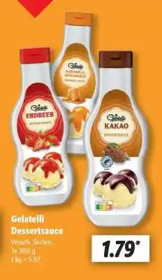 Lidl Gelatelli Dessertsauce Angebot