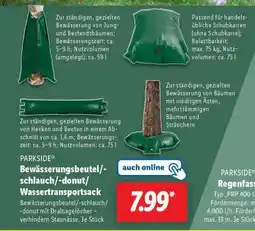 Lidl PARKSIDE Bewässerungsbeutel/-schlauch/-donut/Wassertransportsack Angebot
