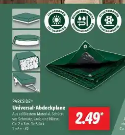 Lidl Universal-Abdeckplane Angebot