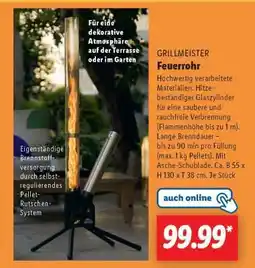 Lidl GRILLMEISTER Feuerrohr Angebot